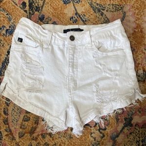 SOLD high waisted jean shorts